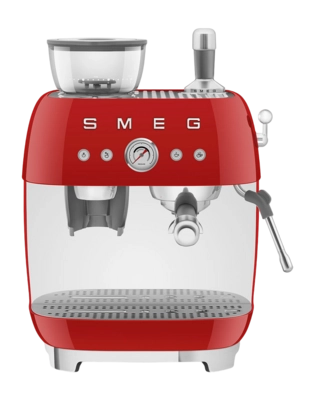 Espressomachine Smeg EGF03RDEU Rood