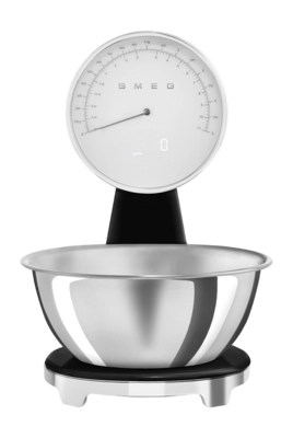 Keukenweegschaal Smeg KSF01BLWW 50s Style Zwart
