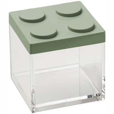 Opbergbox Omada Brickstore Sage Green 0,5 L