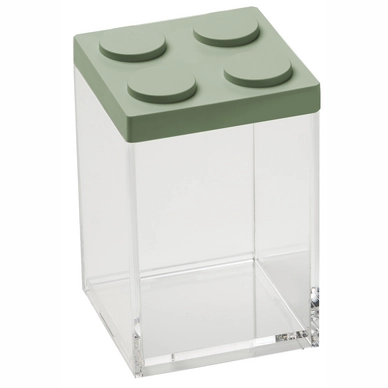 Storage Container Omada Brickstore Sage Green 1 L