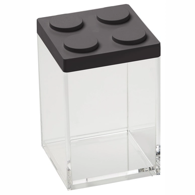 Storage Container Omada Brickstore Black 1 L