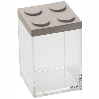 Storage Container Omada Brickstore Dove Grey 1 L