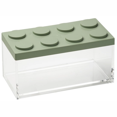 Opbergbox Laag Omada Brickstore Sage Green 1,5 L