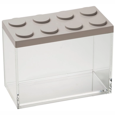 Storage Container Omada Brickstore Dove Grey 2 L 25