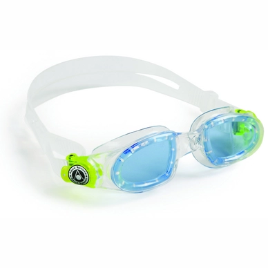 Zwembril Aqua Sphere Mako Blue Lens Clear Lime