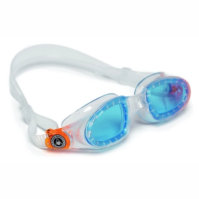 Zwembril Aqua Sphere Mako Blue Lens Clear Orange