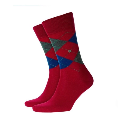 Sokken Burlington Edinburgh SO Cranberry