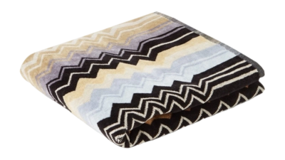 Handtuch Missoni Giacomo Black Multicolor (70 x 115 cm)