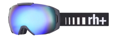 Ski Goggles RH+ Unisex Olympo Matt Black / Lens Revo Blue / El.Black-White