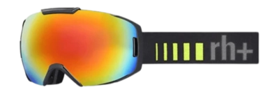 Skibril RH+ Unisex Olympo Matt Black / Lens Revo Red / El Black-Acid Green-Grey