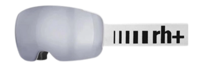 Ski Goggles RH+ Unisex Gotha Matte White / Lens Full Revo Silver / El White-Black