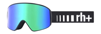 Ski Goggles RH+ Unisex Logo Evo Matte Black / Lens Full Revo Green / The Black-White