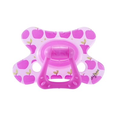 Fopspeen Difrax Natural 12-18 M Pretty Pink