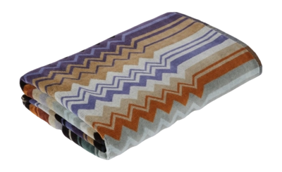 Badetuch Missoni Giacomo Green Multicolor (100 x 150 cm)