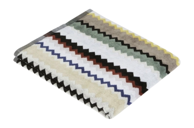 Hand Towel Missoni Curt Black Multi-coloured (60 x 100 cm)