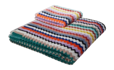 Handdoek Missoni Riverbero Multicolor (40 x 70 cm)