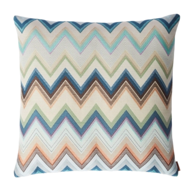 Dekokissen Missoni Agadir Blue Multicolor (40 x 40 cm)