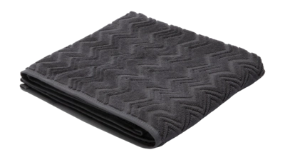 Gastendoek Missoni Chalk Anthracite Grey (70 x 40 cm)