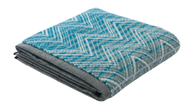 Asciugamano per ospiti Missoni Stone 70 x 40 cm, Blu Petrolio Multicolore 174