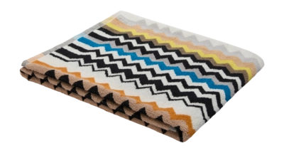 Handdoek Missoni Best Black Multicolor (70 x 115 cm)