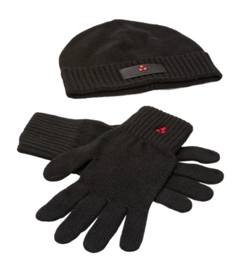 Giftset Peuterey Hat and Gloves Silli Reves Black