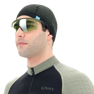 Helmet Hat UYN Unisex Under Helmet Buffercone Black Yellow Small