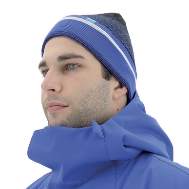 Muts UYN Unisex Natyon Two Tone Beanie Black Surf The Web White Small