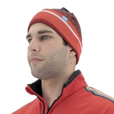 Bonnet UYN Unisexe Natyon Two Tone Beanie Black High Red White Large