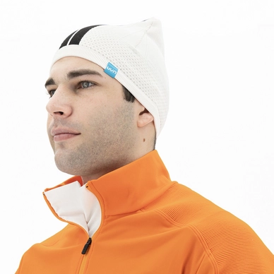 Mütze UYN Natyon Parallel Beanie Unisex White Black Small