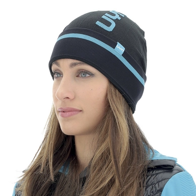 Muts UYN Unisex Natyon Two Tone Beanie Black Black Turquoise Large