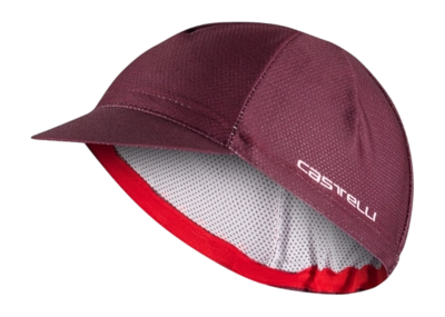 Pet Castelli Unisex Rosso Corsa 2 Cap Deep Bordeaux - UNI