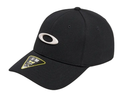 Kappe Oakley Tincan Cap Unisex Black Light Grey S/M