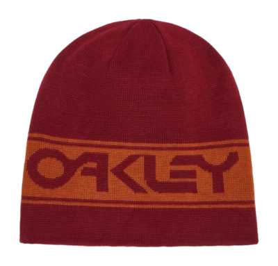 Muts Oakley Tnp Reversible Beanie Iron Red