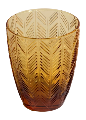 Water Glass Missoni Zig Zag Amber 350 ml (Set of 6)