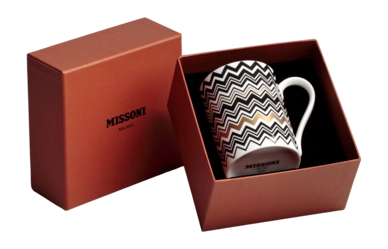 Mok Missoni Luxury Gift Box Zig Zag Gold 370 ml