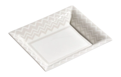 Rectangular serveerbord Zig Zag White packshot-_no-bg