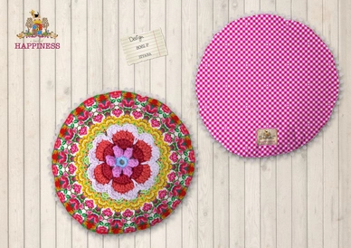 Sierkussen Happiness Ziyana Multi (55 cm)