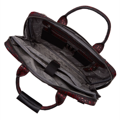 Laptoptas Castelijn & Beerens Caimano Rood 15,6"