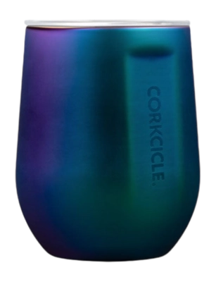 Tasse Isotherme Corkcicle Stemless Shiny Turquoise 350 ml
