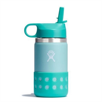 Bouteille Isotherme Hydro Flask Enfant Wide Mouth Straw Lid Dew 355 ml