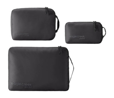 Organiser Eagle Creek Pack-It Isolate Cube Set XS/S/M Black 24