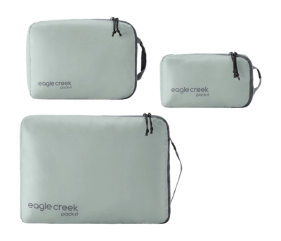 Packwürfel Eagle Creek Pack-It Isolate Cube Set XS/S/M Unisex Storm Grey