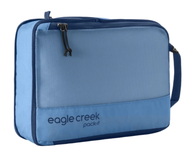 Organisateur de Bagage Eagle Creek Pack-It Reveal Compression Cube M Blue Dawn