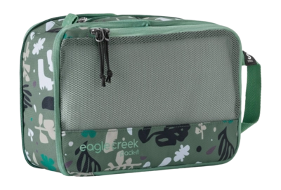 Organisateur de Bagage Eagle Creek Pack-It Reveal Compression Cube S Roots / Shoots Duck Green