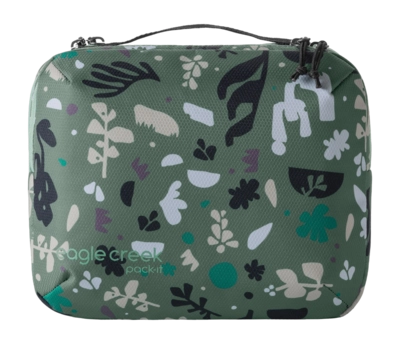 Organisateur de Bagage Eagle Creek Pack-It Trifold Kit de Toilette Roots / Shoots Duck Green