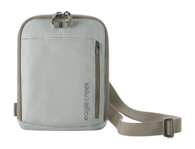 Schultertasche Eagle Creek Stash RFID Crossbody Bag Storm Grey