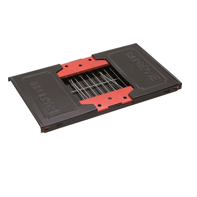 Barbecue Bo-Camp Compact Houtskool Zwart Rood