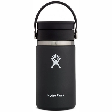Thermosfles Hydro Flask Wide Mouth Flex Sip Lid Black 355 ml