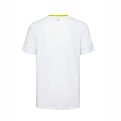 Tennisshirt HEAD Men Racquet White Soft Blue
