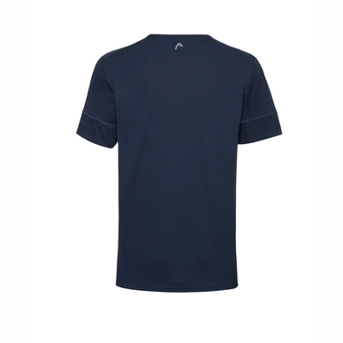 Tennisshirt HEAD Men Medley Soft Blue Yellow